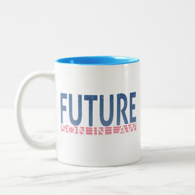 futuro hijo en tazas y tazas legales (Izquierda)