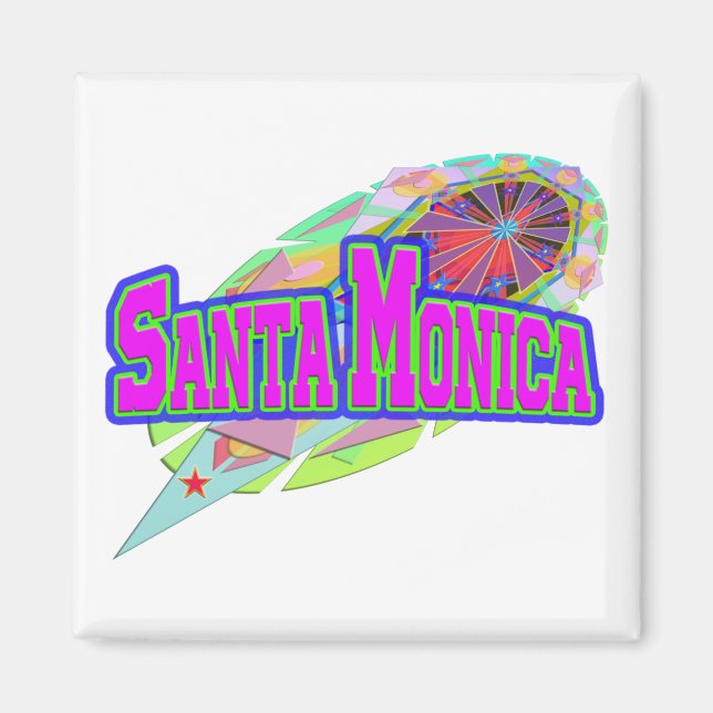 Futuro imán "Santa Mónica" (Frente)