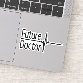 Futuro médico - Pegatina de EKG