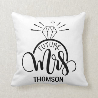 Futuro MRS - almohada de compromiso personalizado