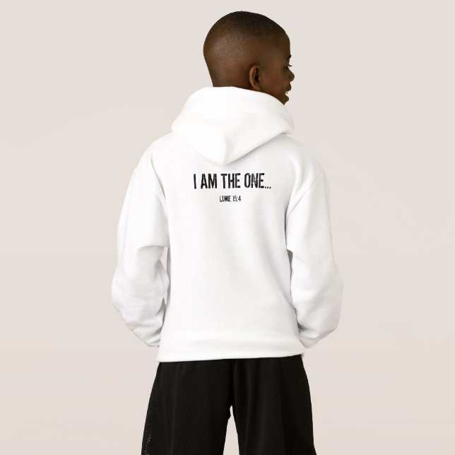 Futuro multimillonario - Boys Hoodie (Reverso completo)
