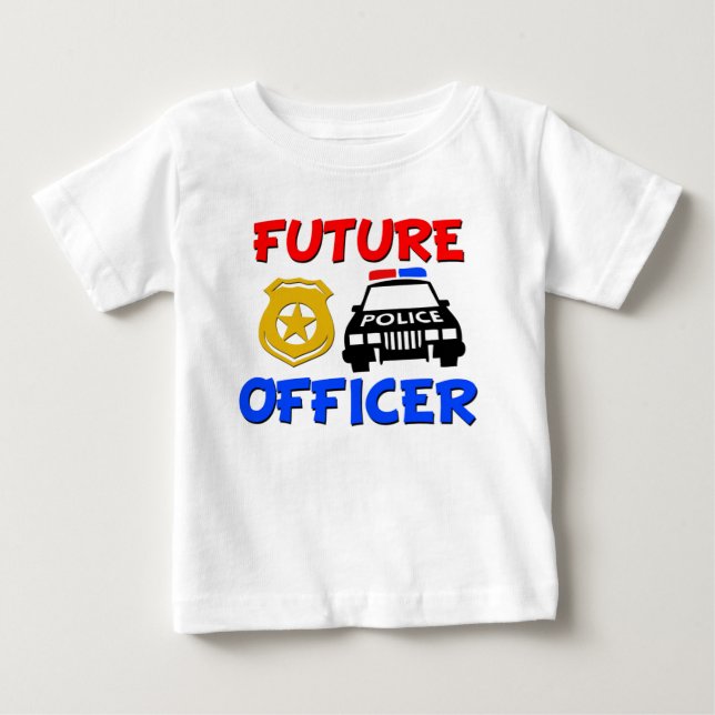 Futuro policía camiseta de bebé (Anverso)