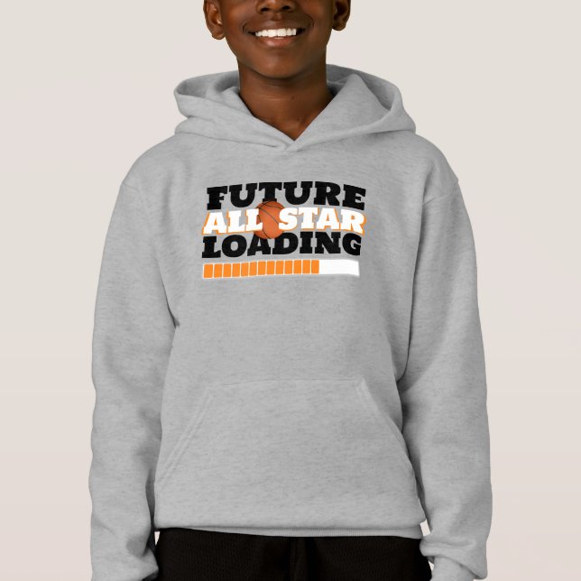 Futuro Todos los Estrellas Cargando Niños Basketba (Anverso)