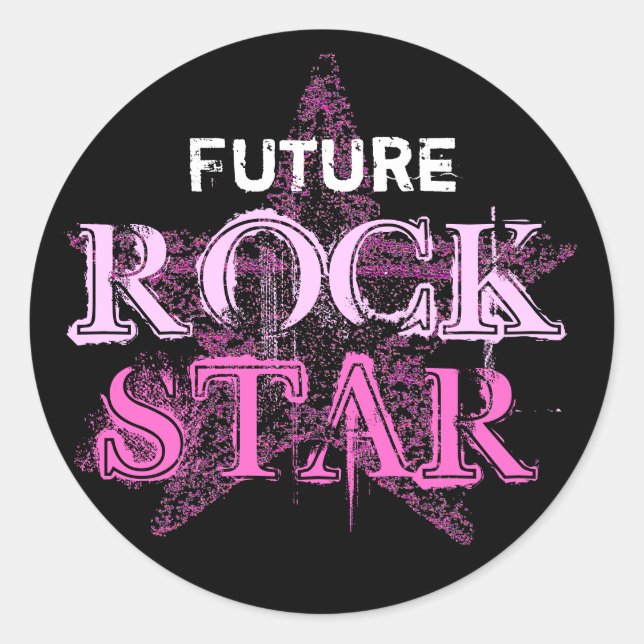 FUTUROS PEGATINAS DE ROCK STAR (Anverso)