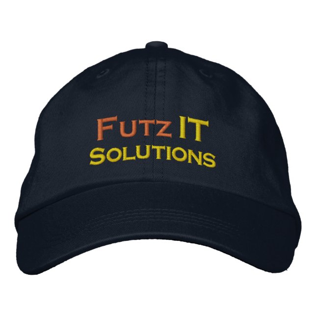 Futz IT Solutions Embarazadas Gorra de Béisbol (Anverso)