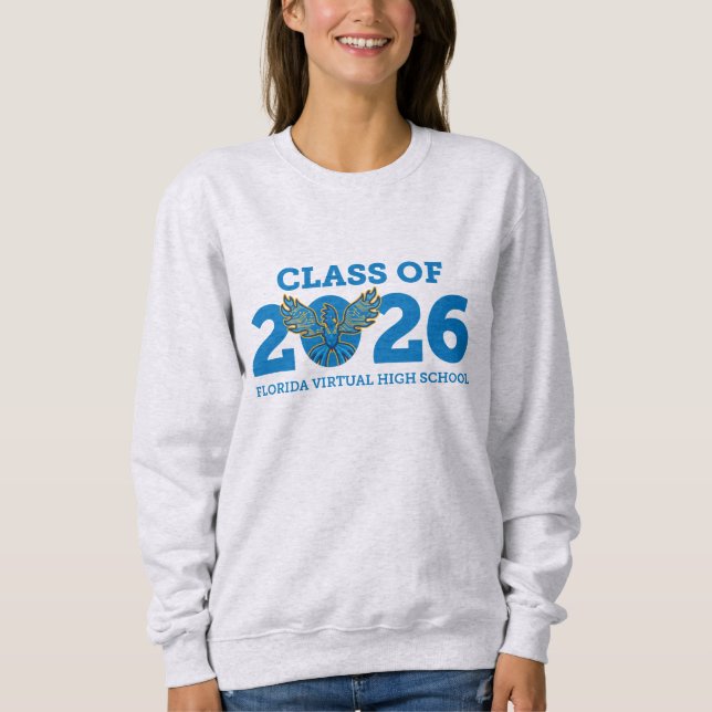 FVHS Clase de sudadera 2026 (Ash) (Anverso)