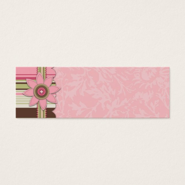 G Chica Skinny Gift Etiqueta (Frente)