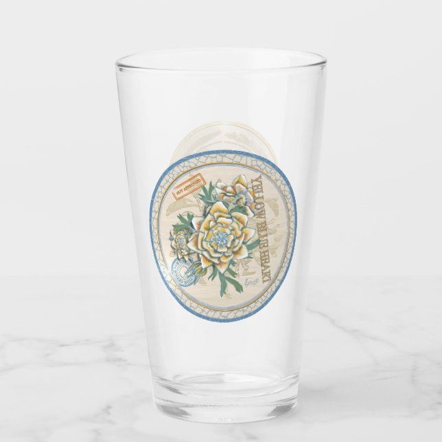 G Creación Oficina Flor azul (Anverso)