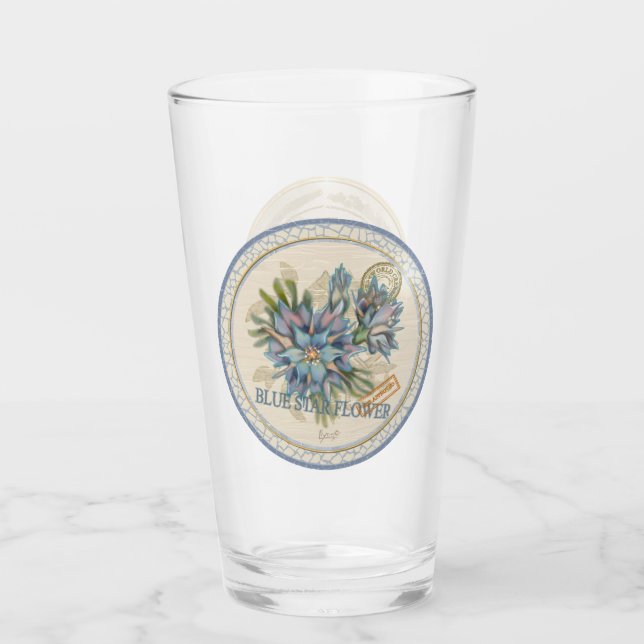 G Creación Oficina Flor azul (Anverso)