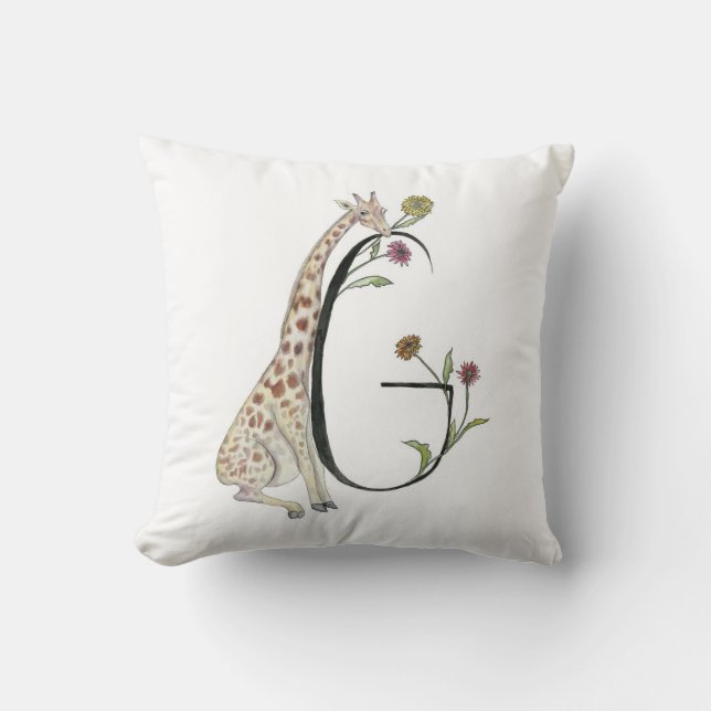 ¡G está para la almohada de la jirafa y de la (Anverso)