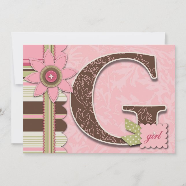 G Invitación de Chica (Anverso)