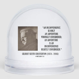 G.K. Aventura por inconvenientes de Chesterton