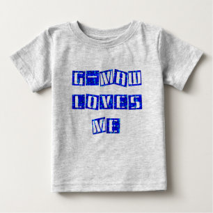 G-MAW me ama camiseta infantil