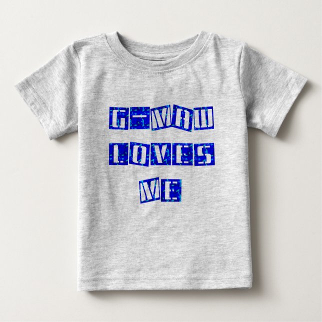 G-MAW me ama camiseta infantil (Anverso)