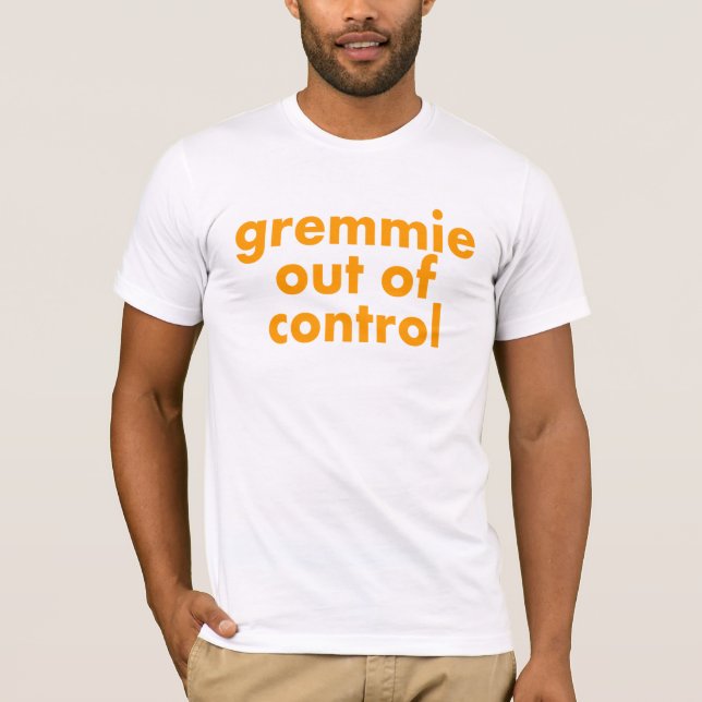 G.O.C. Camiseta anaranjada - hombres (Anverso)