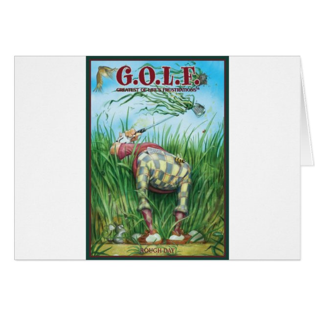 G.O.L.F MÁS GRANDE DE LAS FRUSTRACIONES DE LA VIDA (Anverso (Horizontal))