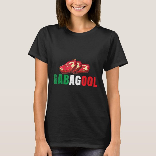 Gabagool Cacola Meat New Jersey Italian Pride Gift (Anverso)