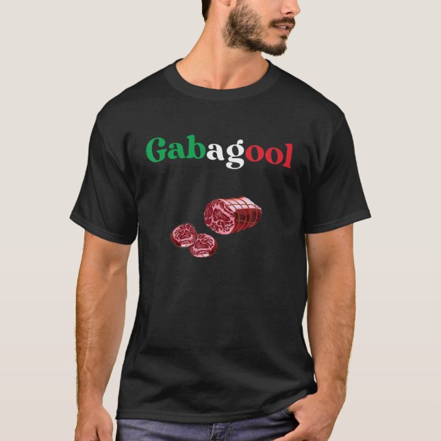 Gabagool Capicola Meat New Jersey Orgullo italiano (Anverso)