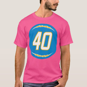 Gabe Nabers Número 40 Jersey Los Angeles Chargers