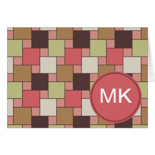 Gabinete de la especia geométrico