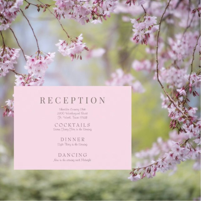 Gabinete De Recepción De Boda Elegante Rosa (Subido por el creador)