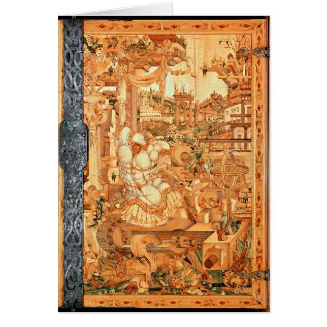 Gabinete de Wrangelschrank, 1566 (Frente)