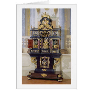 Gabinete del Electress Palatine, c.1704 (ébano,