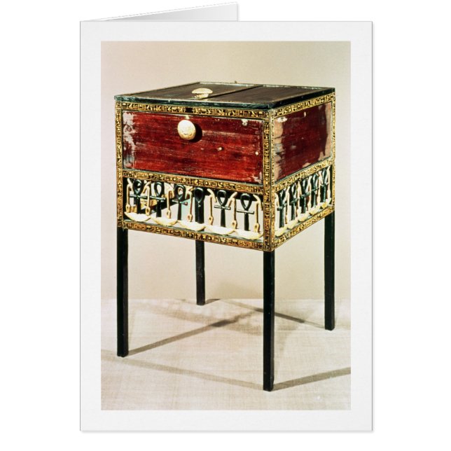 Gabinete ordenado del tesoro de Tutankhamun (Frente)