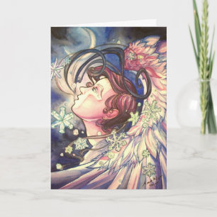 Gabriel Closeup tarjeta de saludo