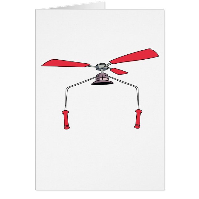 Gadget Helicóptero de Sombrero Divertido. (Frente)