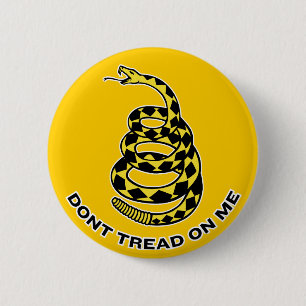 Gadsden "no pisa EN mí" el botón