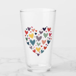 Gafas de bebida de amor