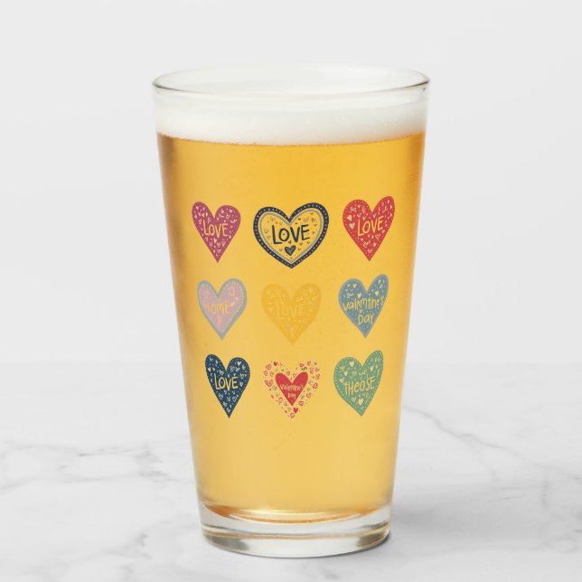 Gafas de bebida de amor (Anverso (lleno))