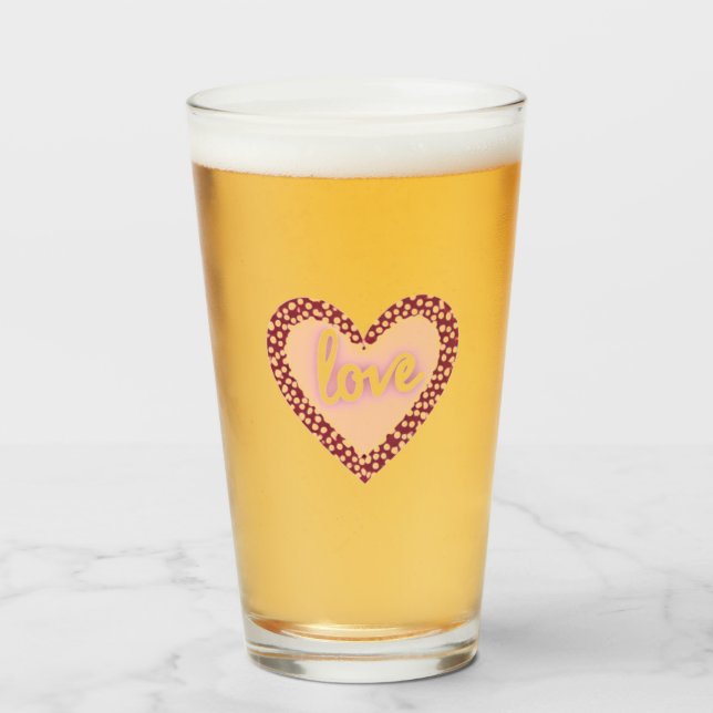 Gafas de bebida de amor (Anverso (lleno))