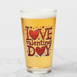 Gafas de bebida de amor