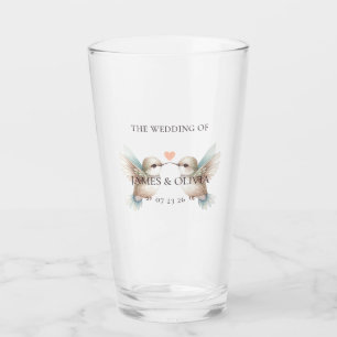 Gafas de Boda de colibrí románticas