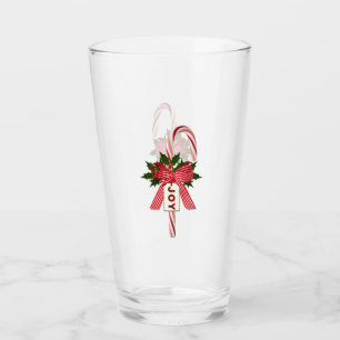 Gafas de cerveza de soda de navidad de caramelo