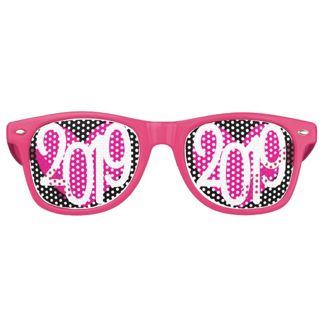 Gafas de fiesta 2019 de New Year love (Anverso)