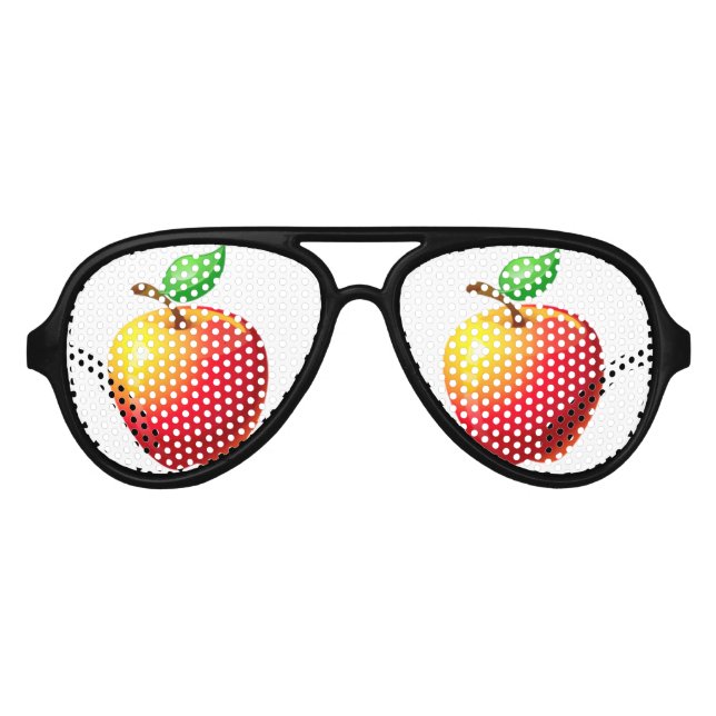 Gafas De Fiesta De Aviador Apple de mi ojo (Anverso)