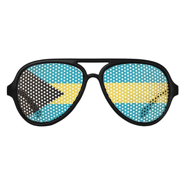 Gafas De Fiesta De Aviador Bahamas (Anverso)
