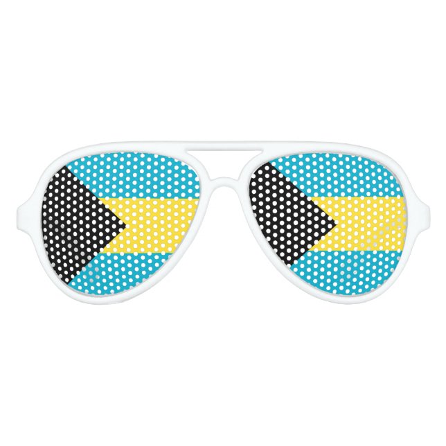 Gafas De Fiesta De Aviador Bahamas (Anverso)