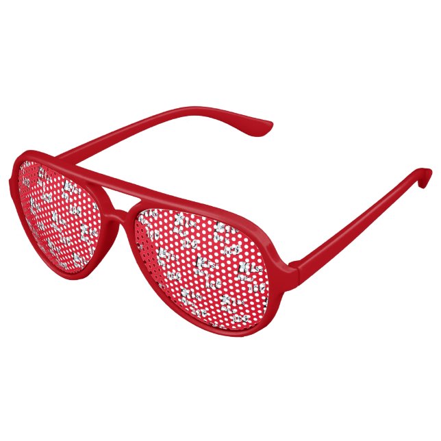 Gafas De Fiesta De Aviador Besa mis abejas, (Ángulo)