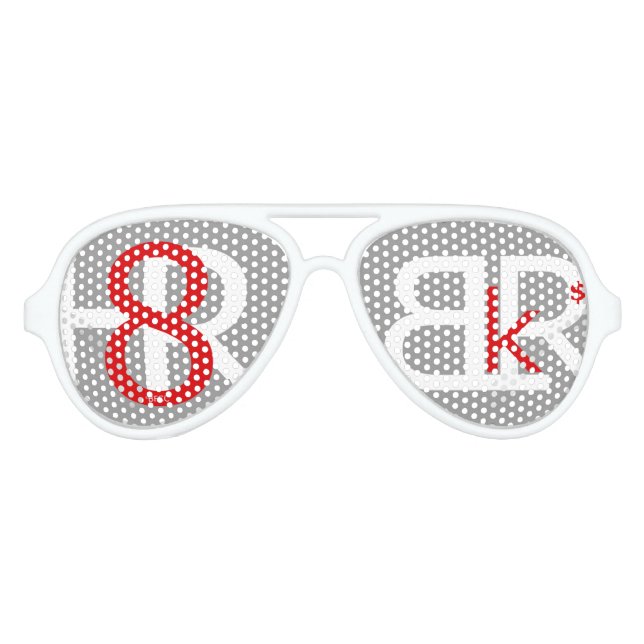 Gafas De Fiesta De Aviador BFCC: Bloqueros de Odio (Anverso)