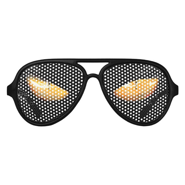 Gafas De Fiesta De Aviador Black Cat Magic (Anverso)