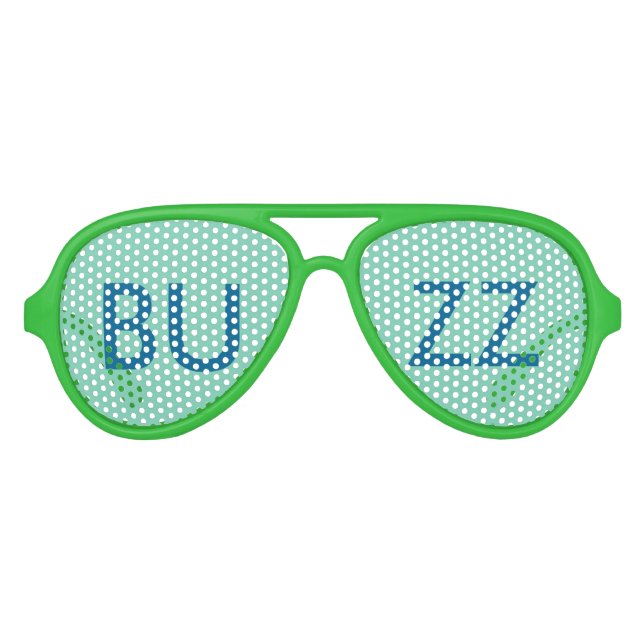 GAFAS DE FIESTA DE AVIADOR BUG BUZZ SUNGLASSES (Anverso)