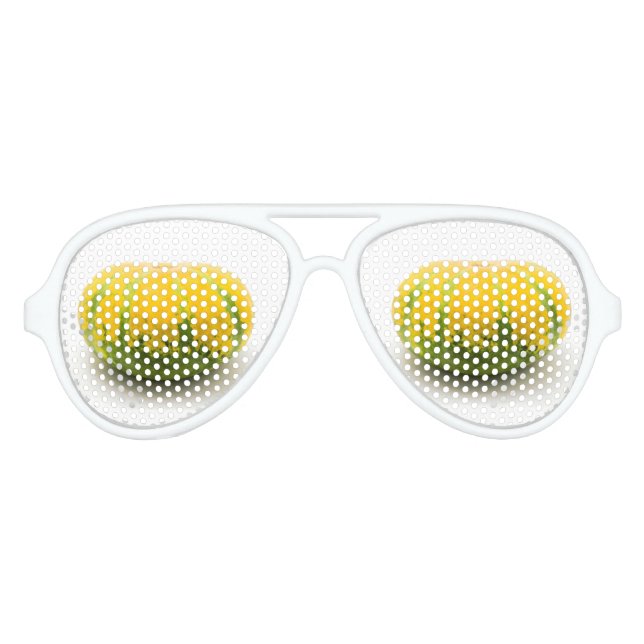 Gafas De Fiesta De Aviador Calabazas de Cushaw (Anverso)