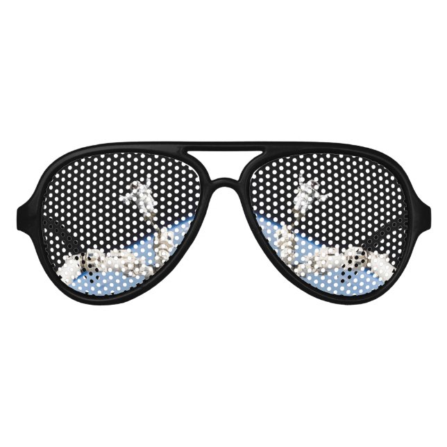 Gafas De Fiesta De Aviador Caldera espacial (Anverso)