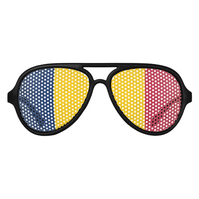 Gafas De Fiesta De Aviador Chad (Anverso)