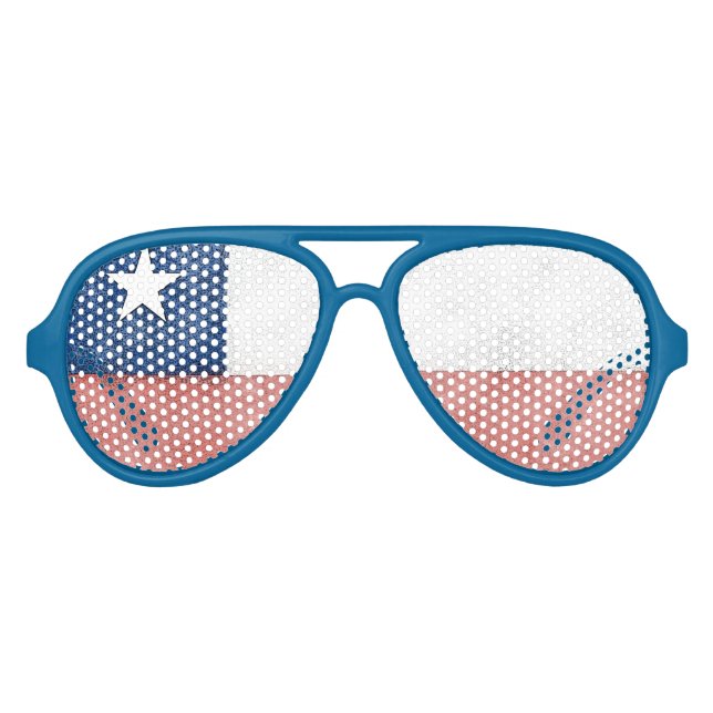 Gafas De Fiesta De Aviador Chile (Anverso)