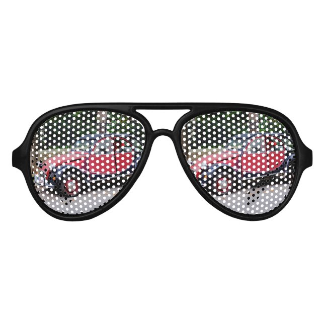 Gafas De Fiesta De Aviador Citroen 2 CV Charleston (Anverso)